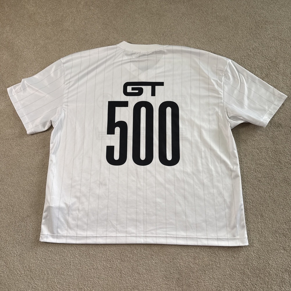 Hollister Boxy Fit Ford Shelby GT 500 Race Car Official Baseball Shirt Mens XL - Picture 2 of 8